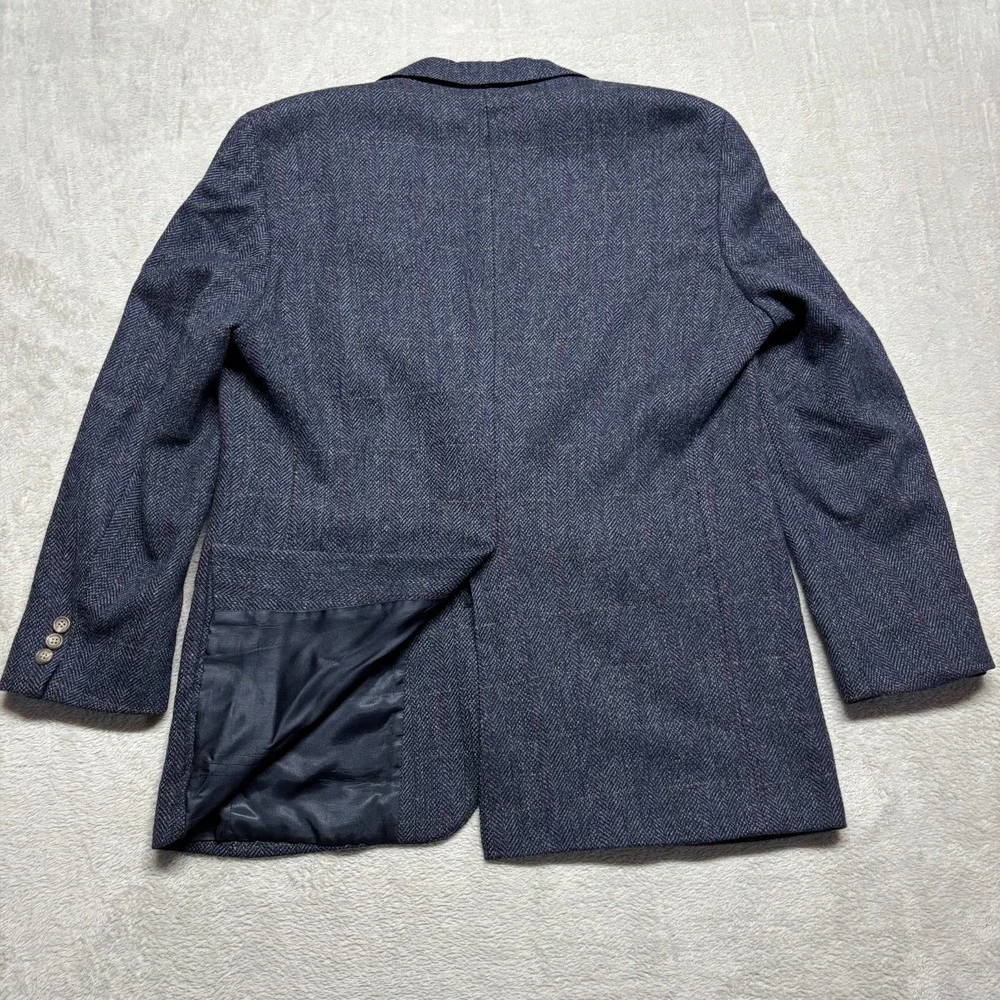 VTG Polo University‎ Club Ralph Lauren Blazer Mens 44 Wool Tweed USA Academia